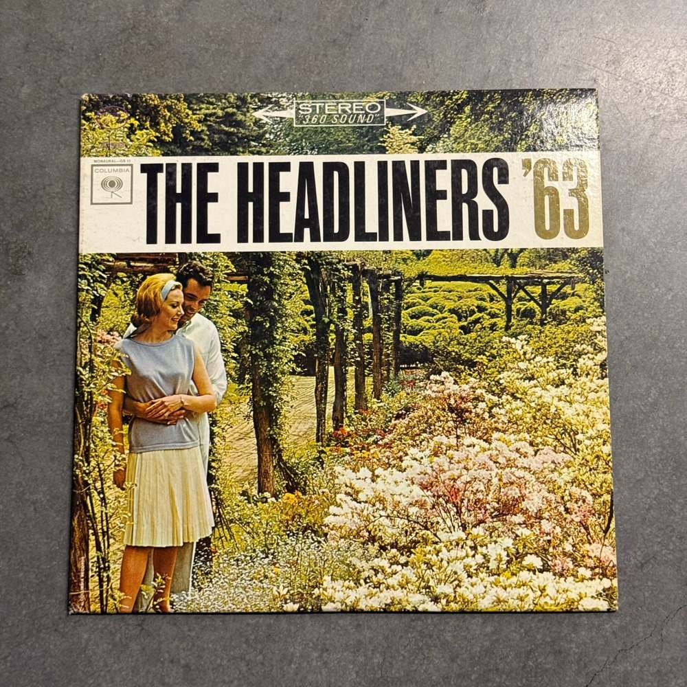 The Headliners 63 Columbia Record Club Exclusive Vinyl LP Stereo 360 Sound GS 13